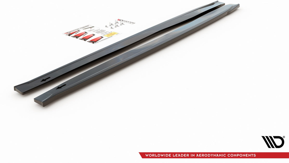 Sideskjørt diffusorer Abarth 124 Spider (2017–2020) - FI-124-1-AB-SD2G