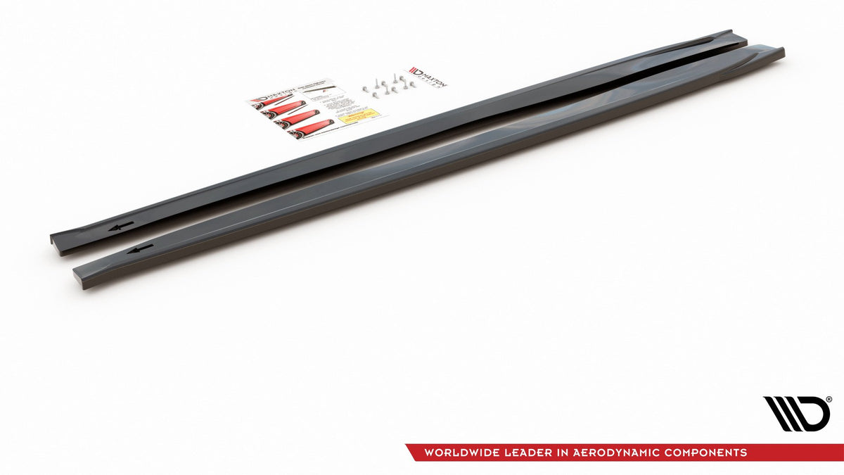 Sideskjørt diffusorer Abarth 124 Spider (2017–2020) - FI-124-1-AB-SD2G