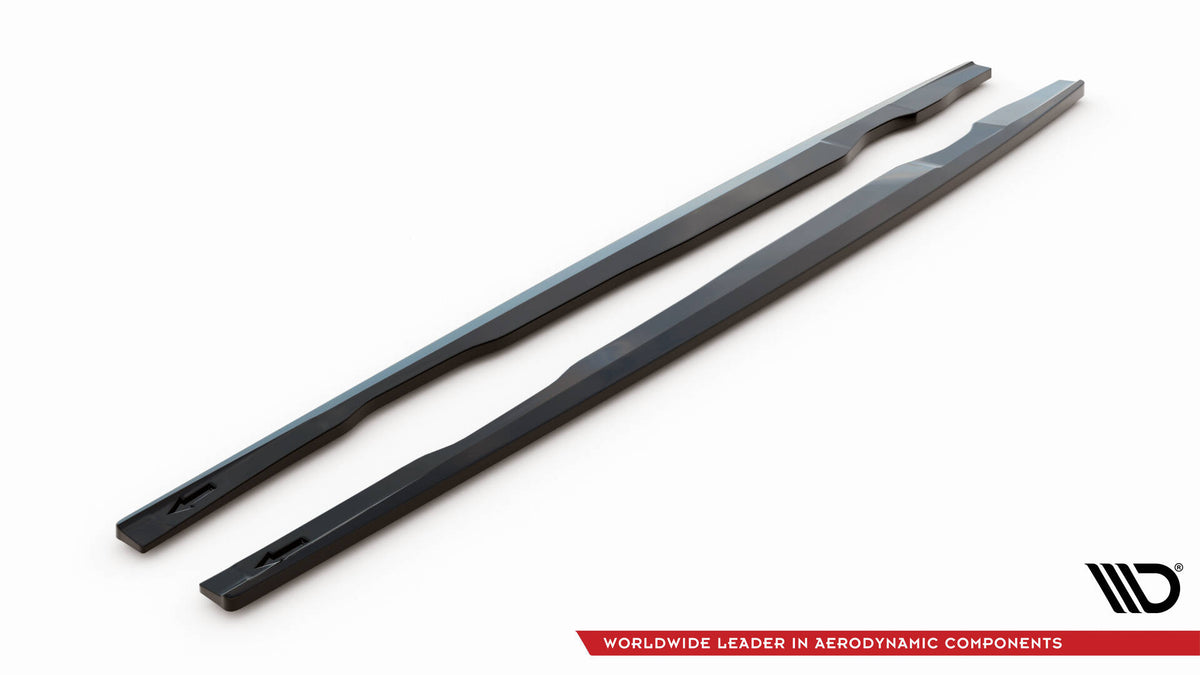 Maxton Design sideskjørt-diffusor for Audi A7 C7, venstre og høyre del