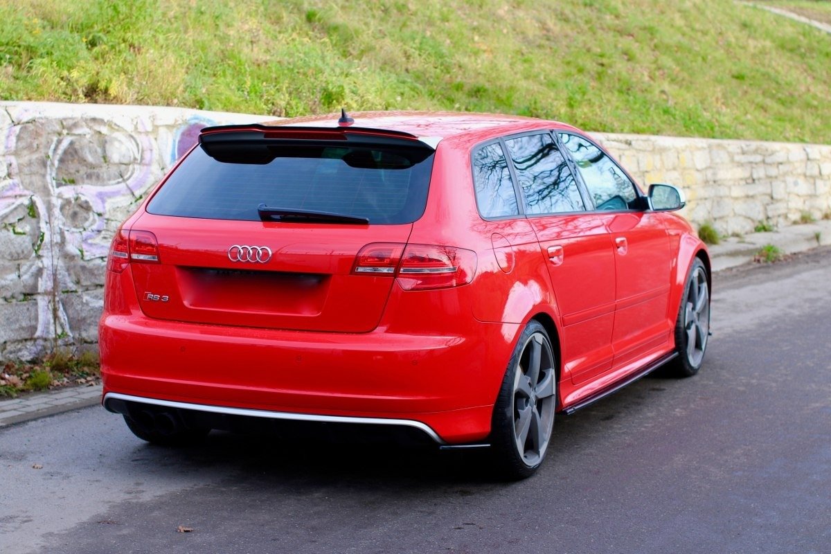 Maxton Design sidediffusor for Audi S3 8P Facelift, vist fra førersiden