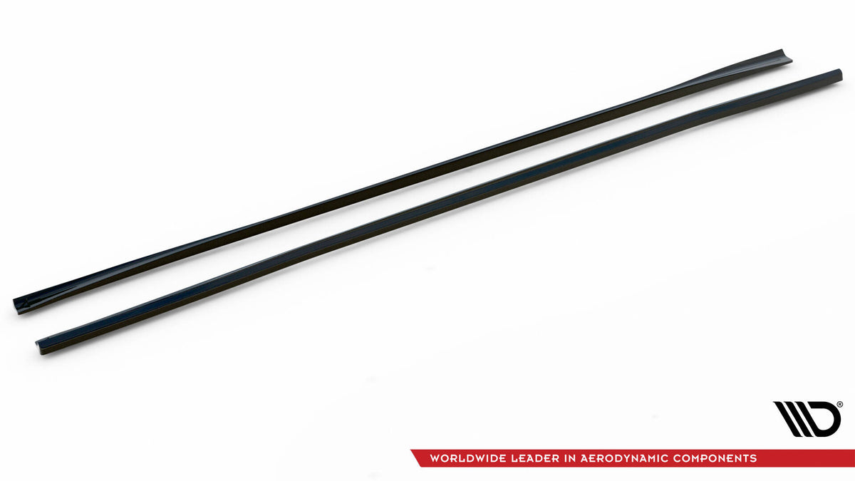Detaljbilde av Maxton Design sideskjørt diffuser til Audi S8 D5