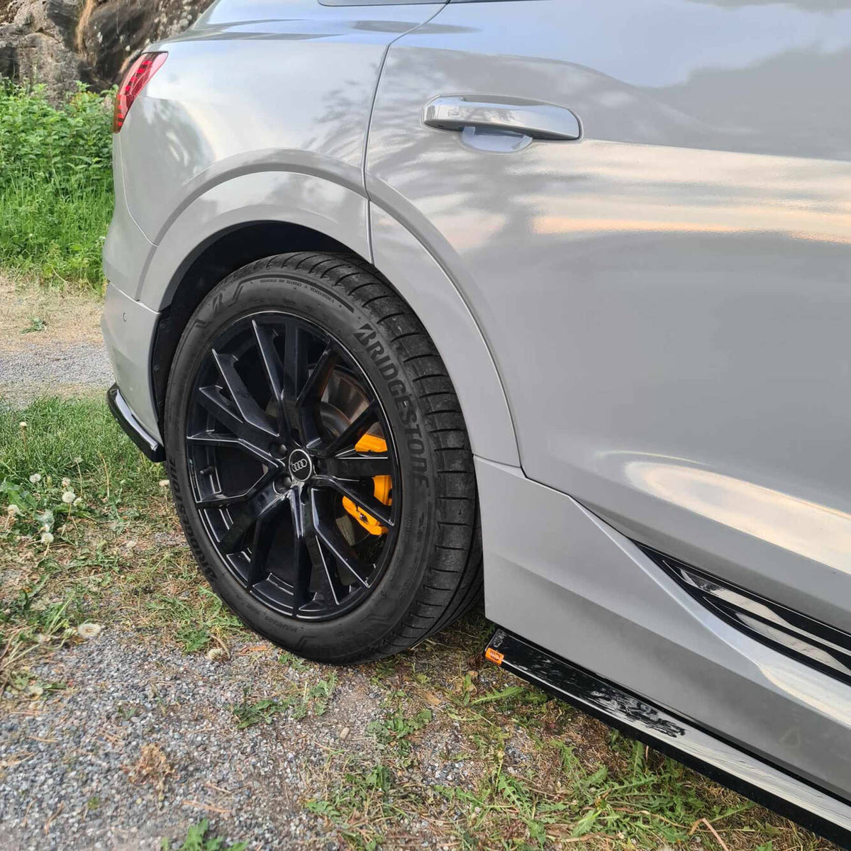 Komplett sett med sideskjørt diffusorer for Audi e-Tron S-Line, produktbilde