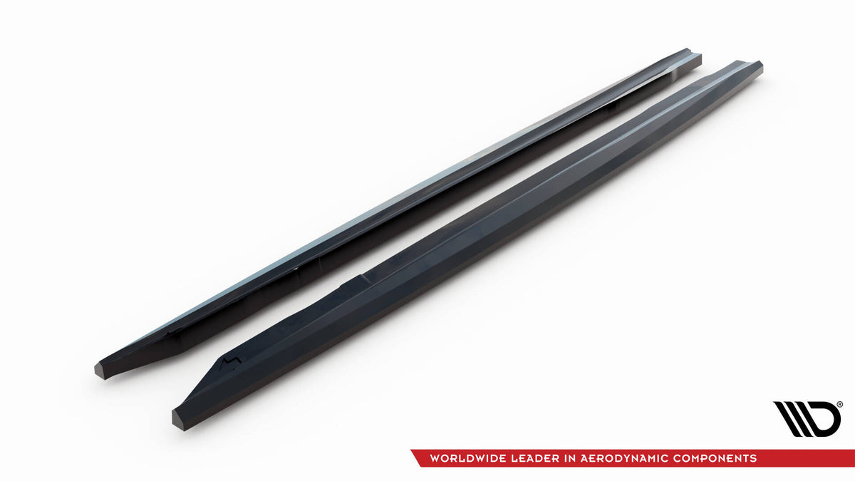 Sideskjørt diffusor BMW F34 M-Pakke detaljbilde festepunkt – Maxton Design