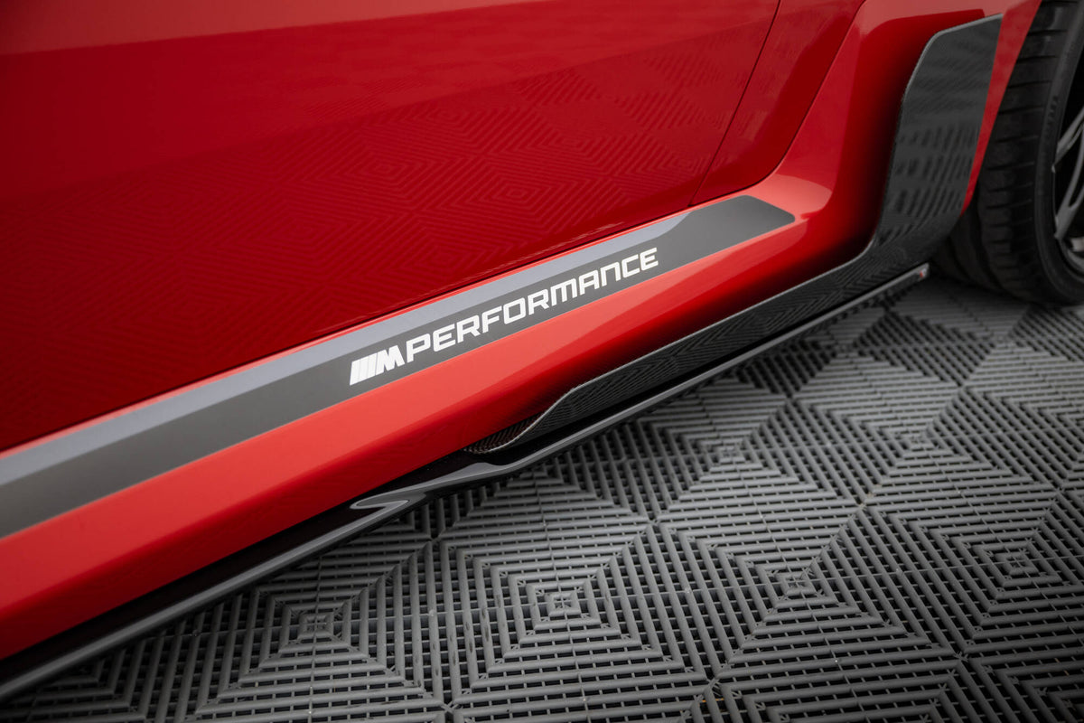 Sideskjørt montert på BMW M2 G87 – M-Performance styling