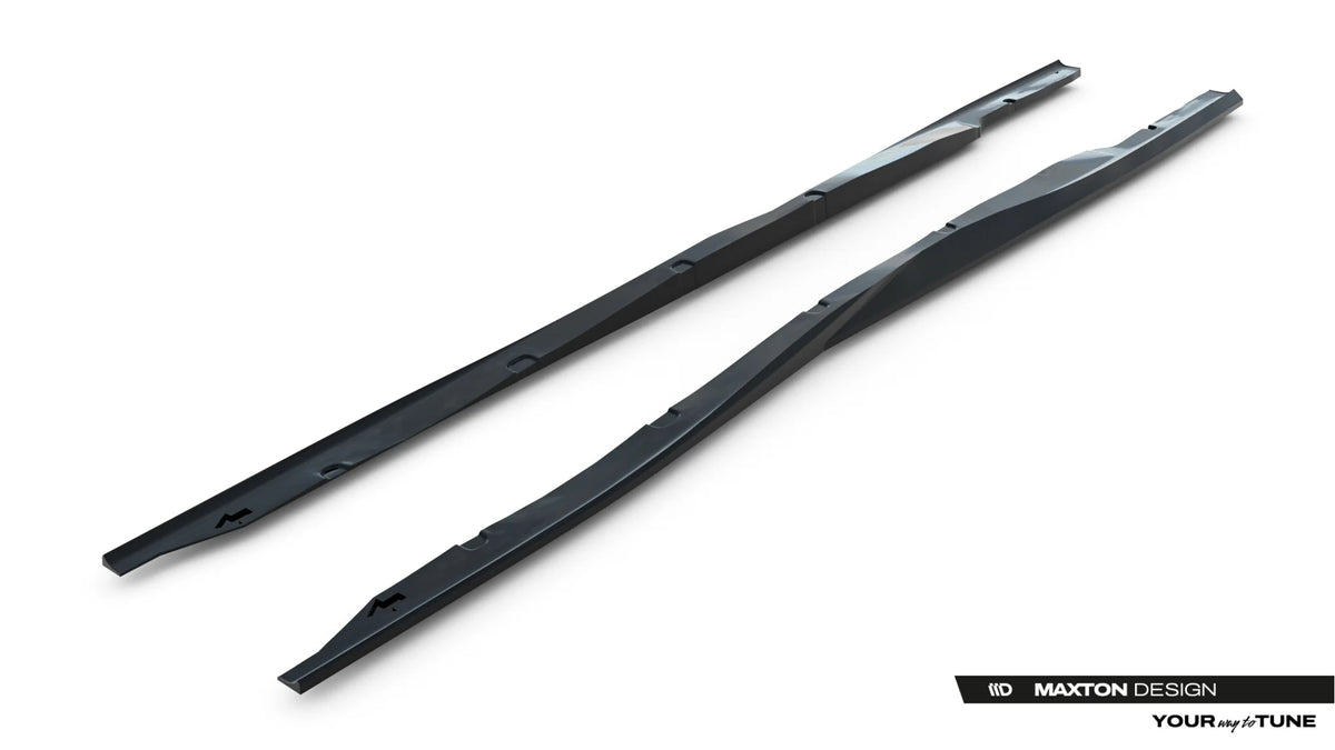 Sideprofil av sideskjørt diffuser på BMW 3-serie E36
