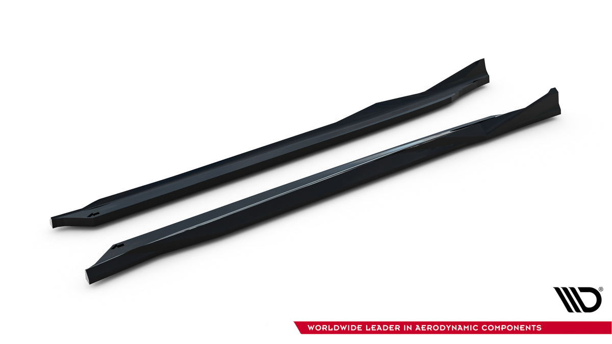 BMW iX2 U10 Maxton sideskjort detalj sidevinkel