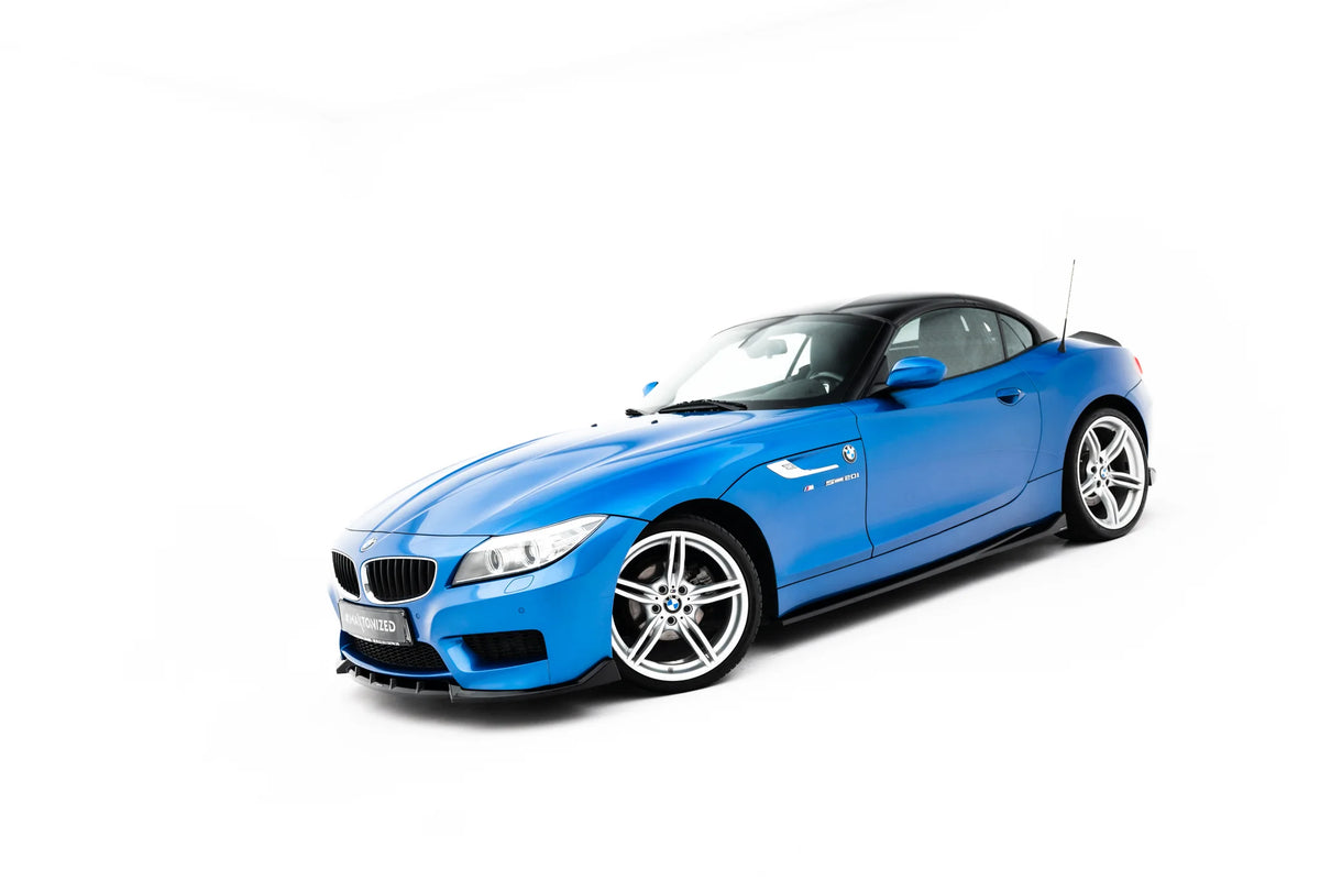 Nærbilde av sideskjørt-diffuser montert på terskel BMW Z4 E89