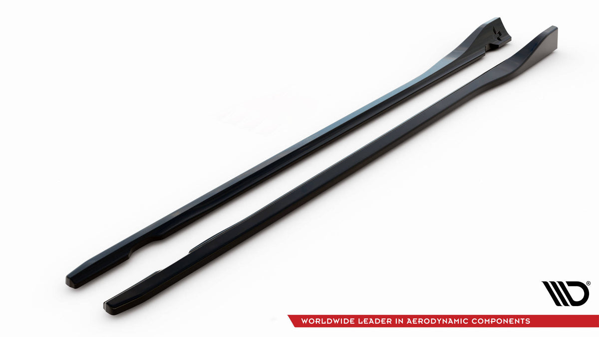 Sideskjørt diffusers med valgfrie striper til Dodge Challenger GT Mk3