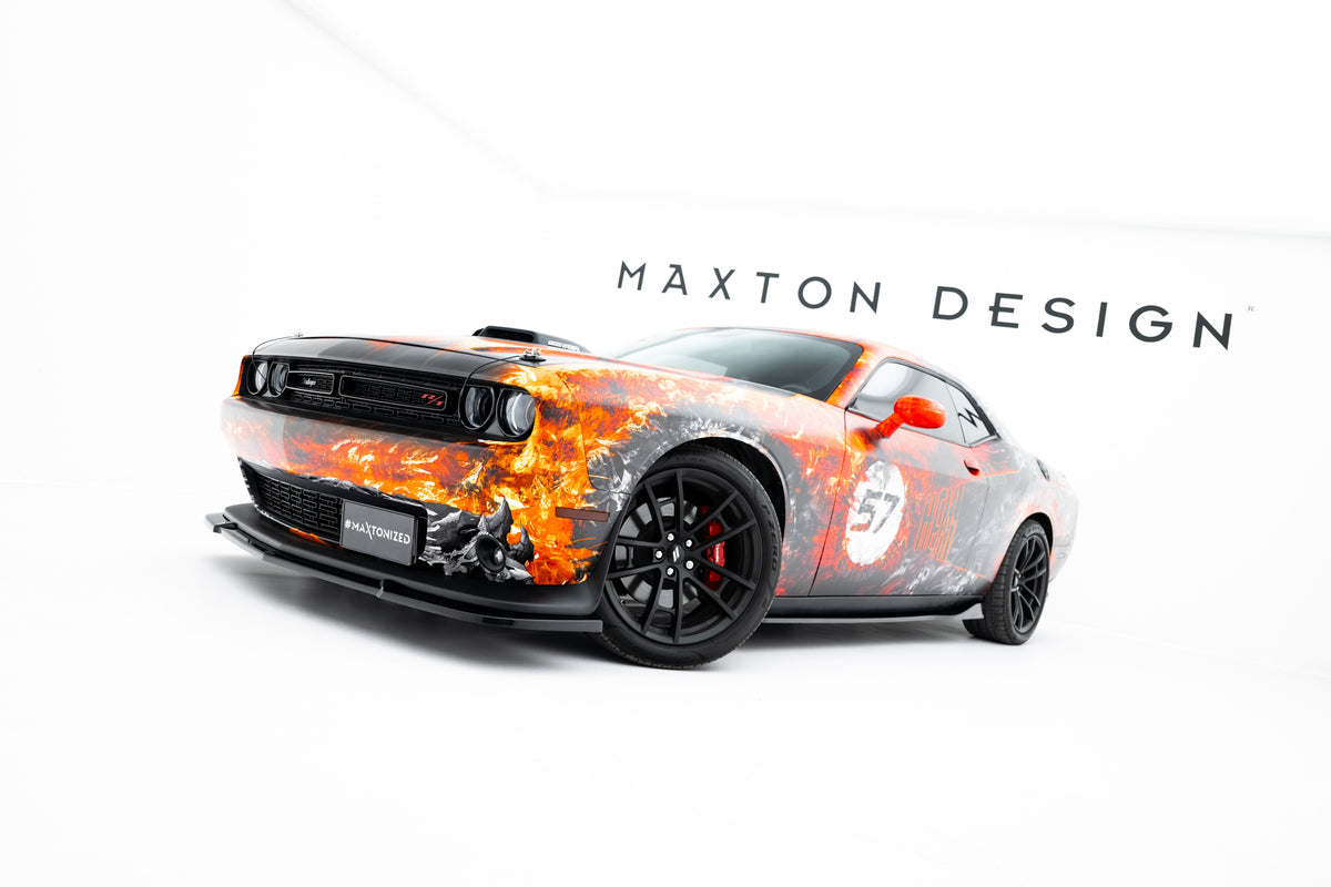 Sideskjørt diffusers montert på Dodge Challenger GT Mk3 Facelift