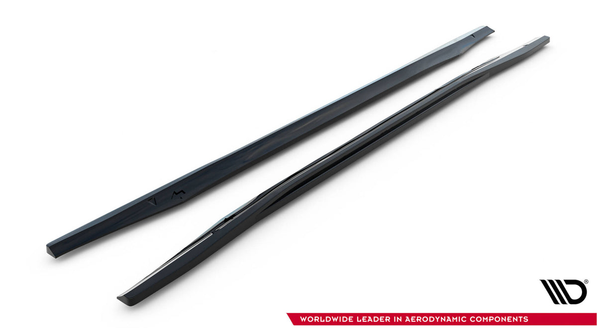 Maxton Design sideskjørt til Dodge Durango SRT Mk3 sett fra siden