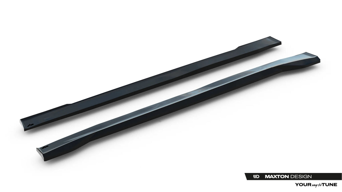 Sideskjørt diffusers til Jeep Grand Cherokee L med valgfri rød eller hvit stripe