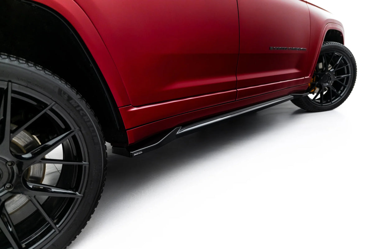 Sideskjørt diffusers for Jeep Grand Cherokee L Mk5 sett fra siden
