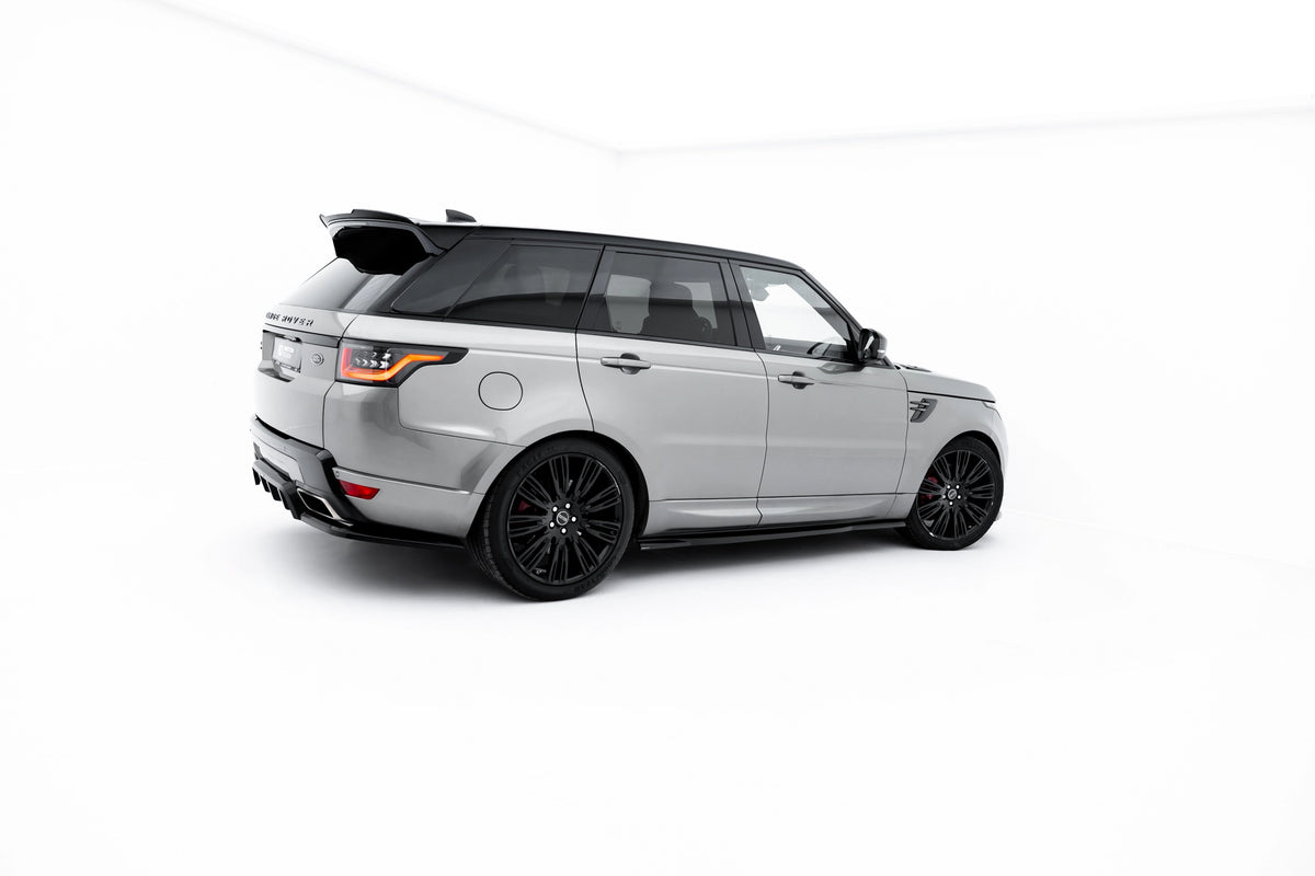 Sideskjørt diffusers i blank sort ABS til Land Rover Range Rover Sport Mk2 Facelift
