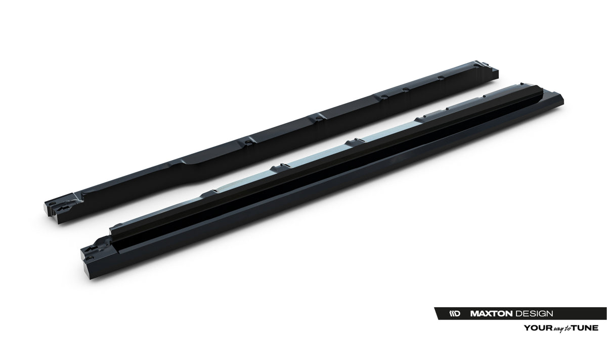 Komplett sett sideskjørt diffusers til Lexus RX Mk4 Facelift i ABS