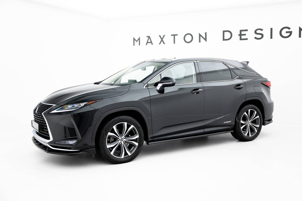 Maxton Design sideskjørt montert på Lexus RX, sett fra siden