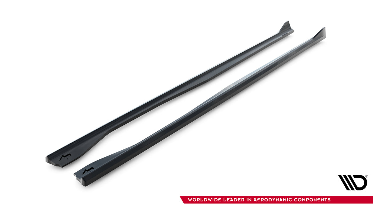 Sideskjørt-diffuser for MX-5 NC Facelift, detaljbilde av passform og kant