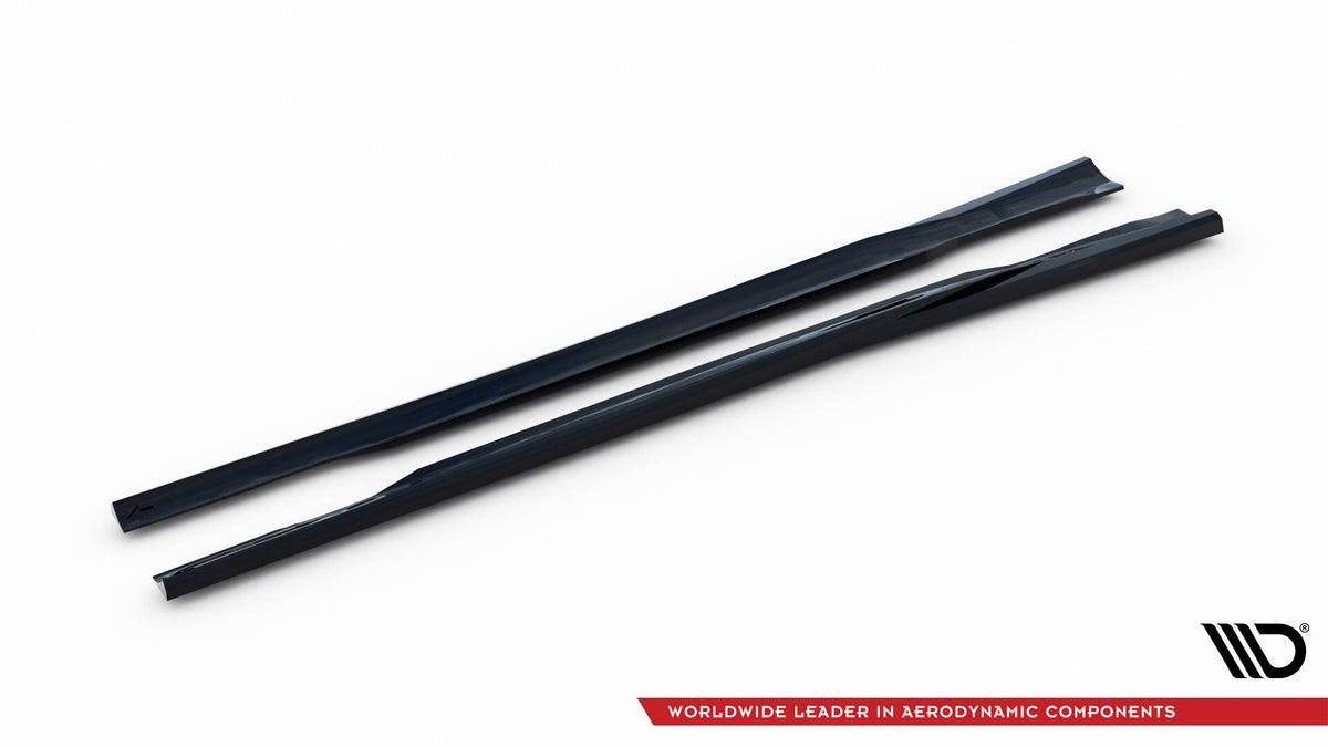 Sideskjørt diffusor for Mercedes A45 AMG W176 i skrå vinkel