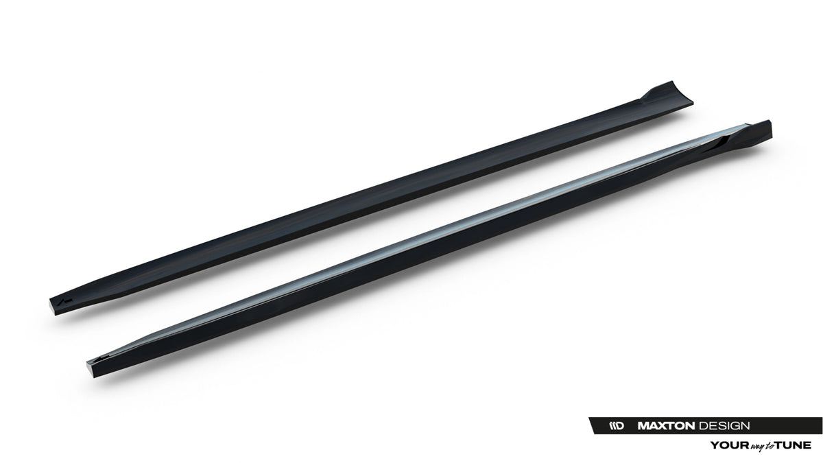 Sideskjørt diffusers fra Maxton Design til Mercedes-AMG E53 W214 sett fra siden