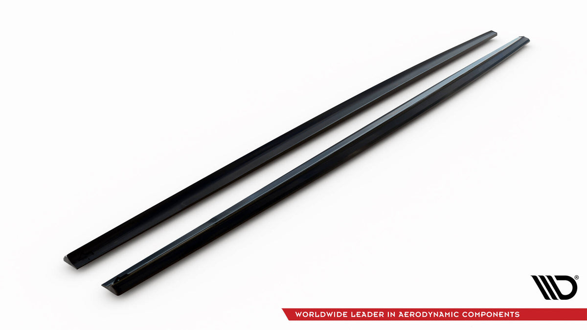 Mercedes S W223 AMG-Line sideprofil med Maxton sideskjørt diffusorer