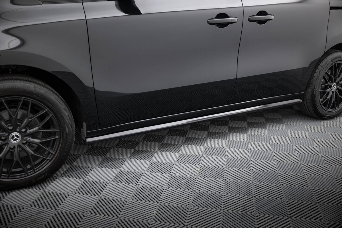 Sideskjort diffusorer Maxton Design montert pa Mercedes T-Klasse W420