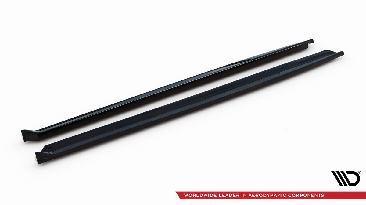 Sidepaneldiffusorer til Peugeot 308 GT SW Mk3 vist fra skrå vinkel