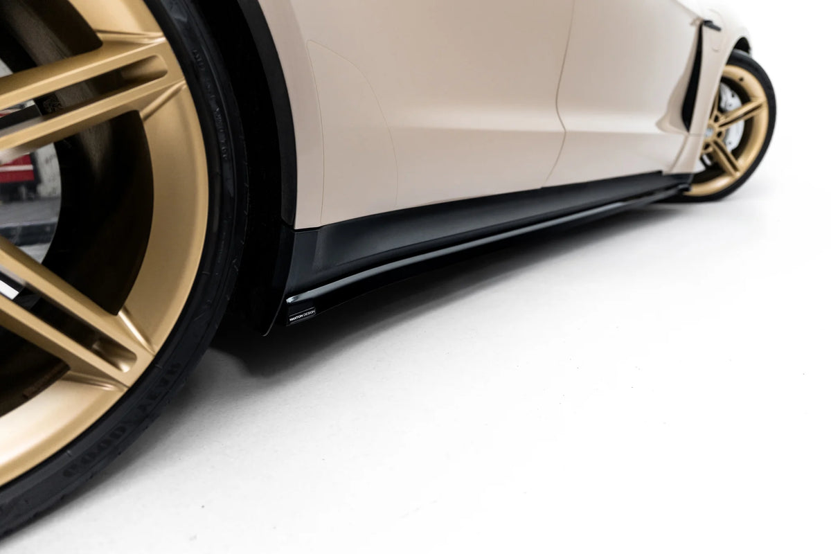 Maxton Design sideskjørt diffusers for Porsche Taycan GTS Mk1