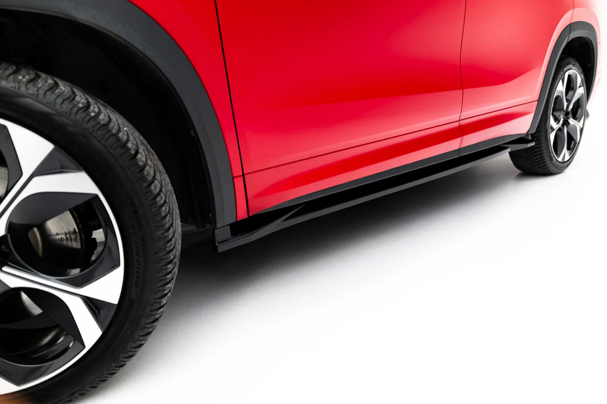 Sideskjørt diffusers Skoda Kodiaq RS Mk2 sett fra siden