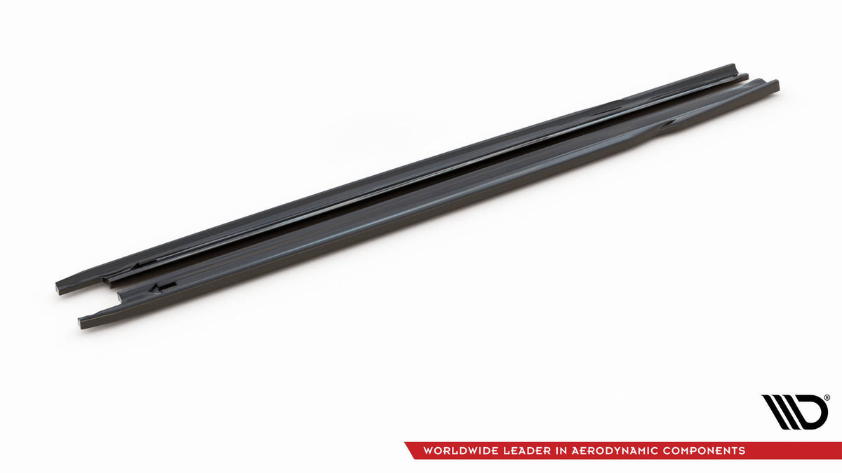 Sideskjørt diffusers montert på Skoda Octavia RS Combi Mk4 Facelift