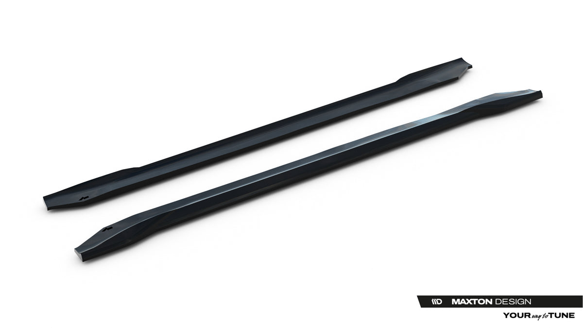 Sideskjørt V.2 Maxton Design til Chrysler Pacifica montert langs original sideprofil