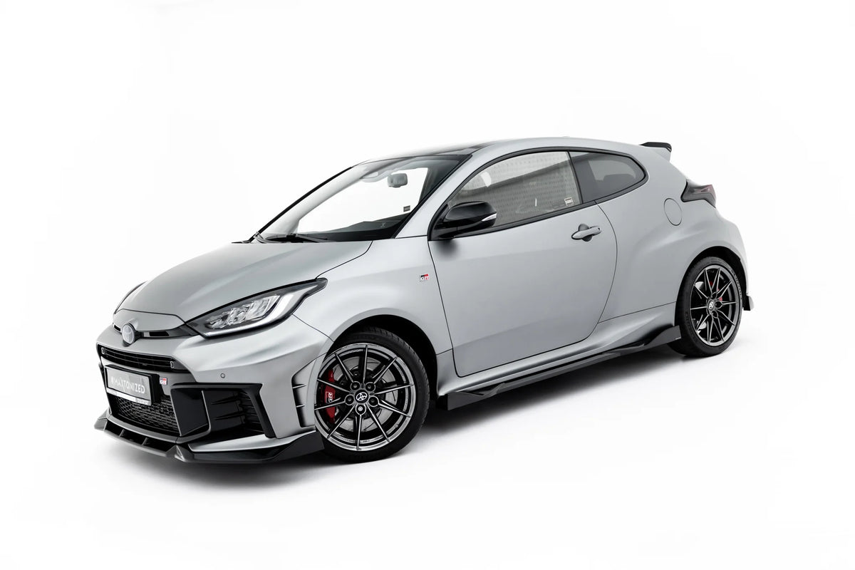Maxton Design sideskjørt diffuser til GR Yaris Mk4 Facelift i nærbilde