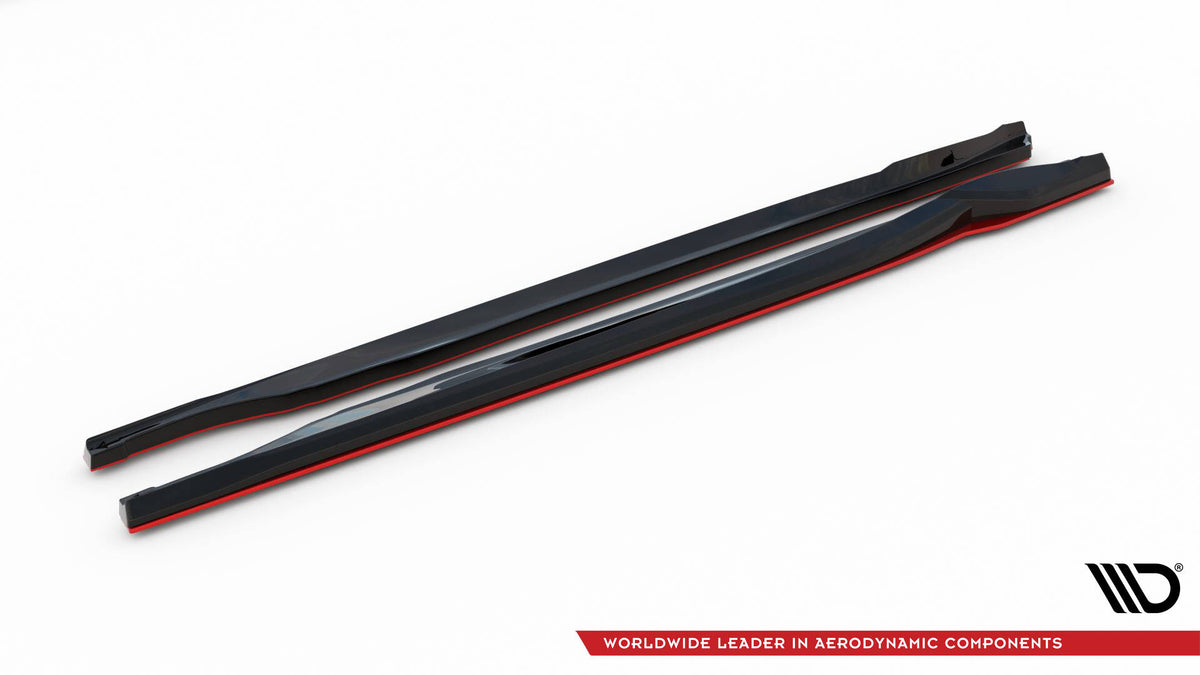 Sideskjørt diffusorer Toyota GR86 Mk1 – bakfra – M-Maxton