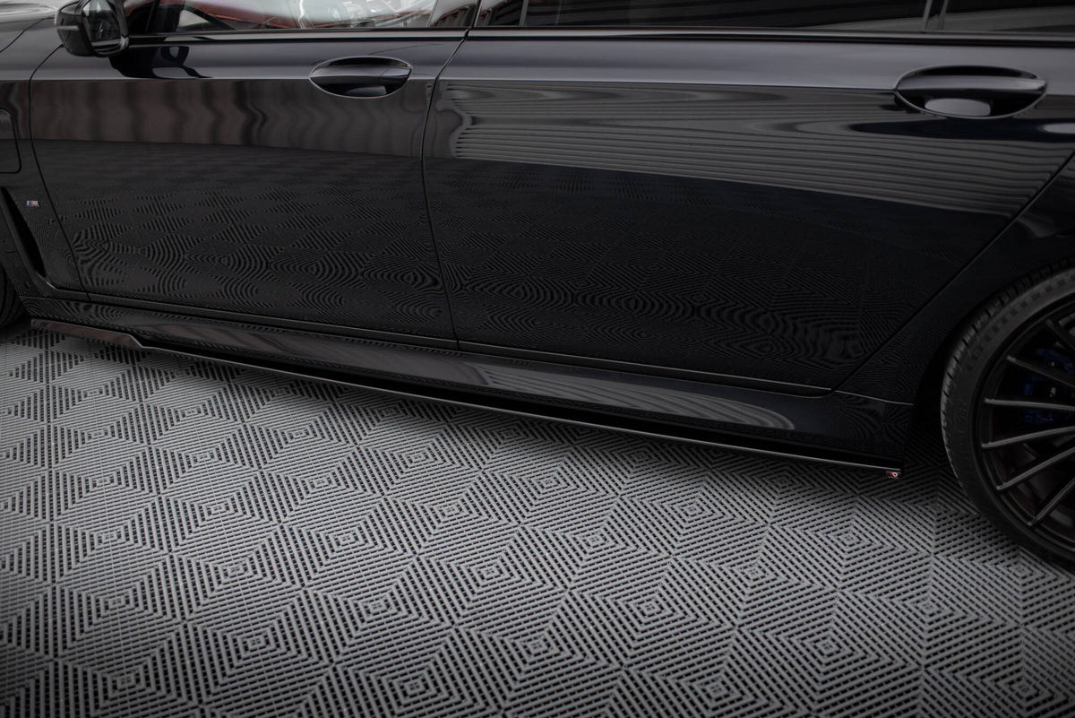 Sideskjørt BMW 7 G12 Long M-Pakke V.2, nærbilde detalj