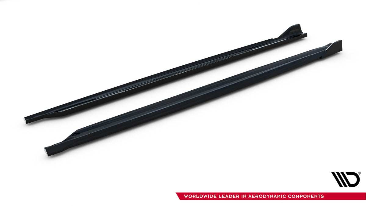 Sideskjørt diffusers til Skoda Octavia RS Combi Mk4 i Gloss Black