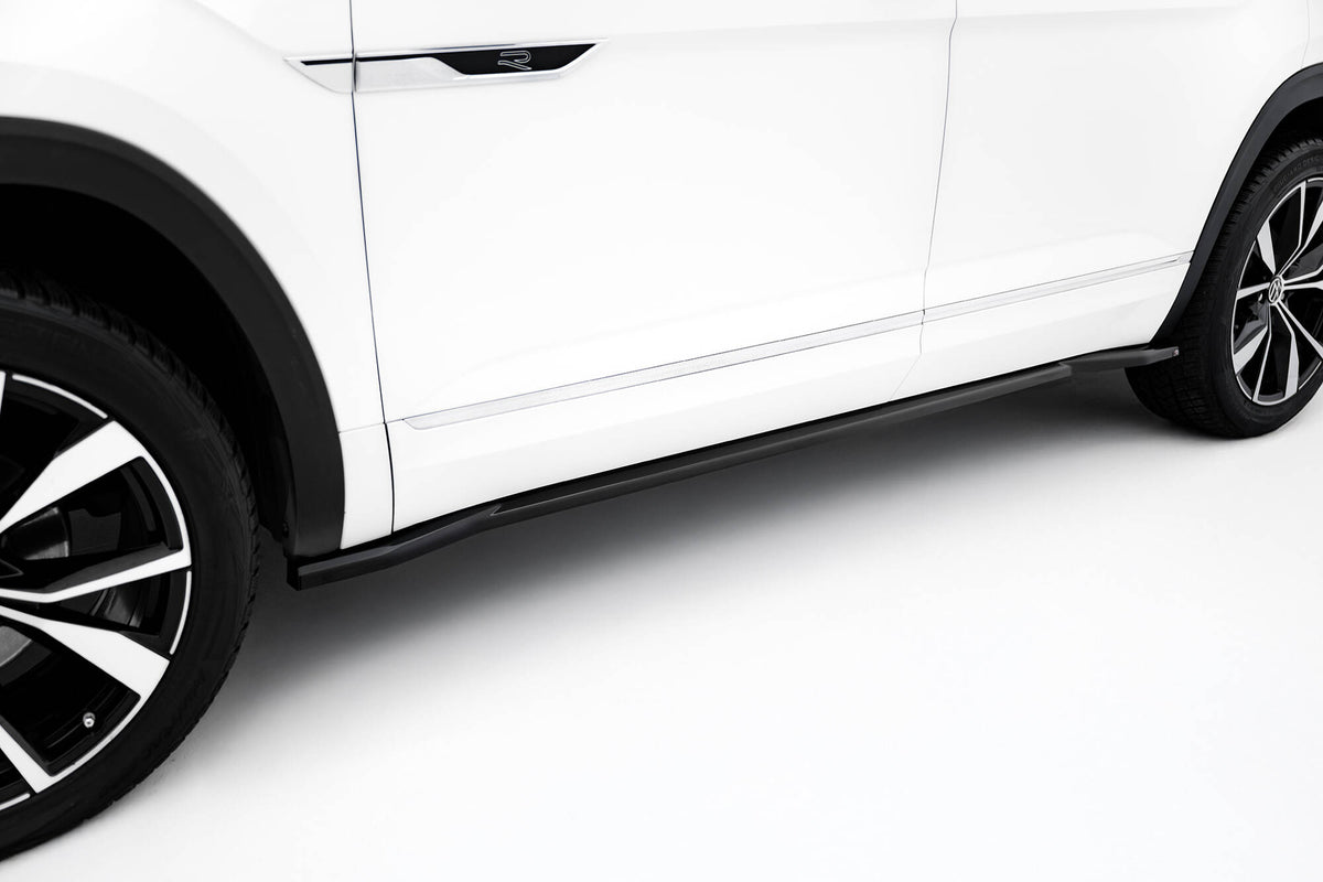 Sideskjørt-diffusorer for VW Atlas R-Line MK1 Facelift 2, komplett sett sett ovenfra