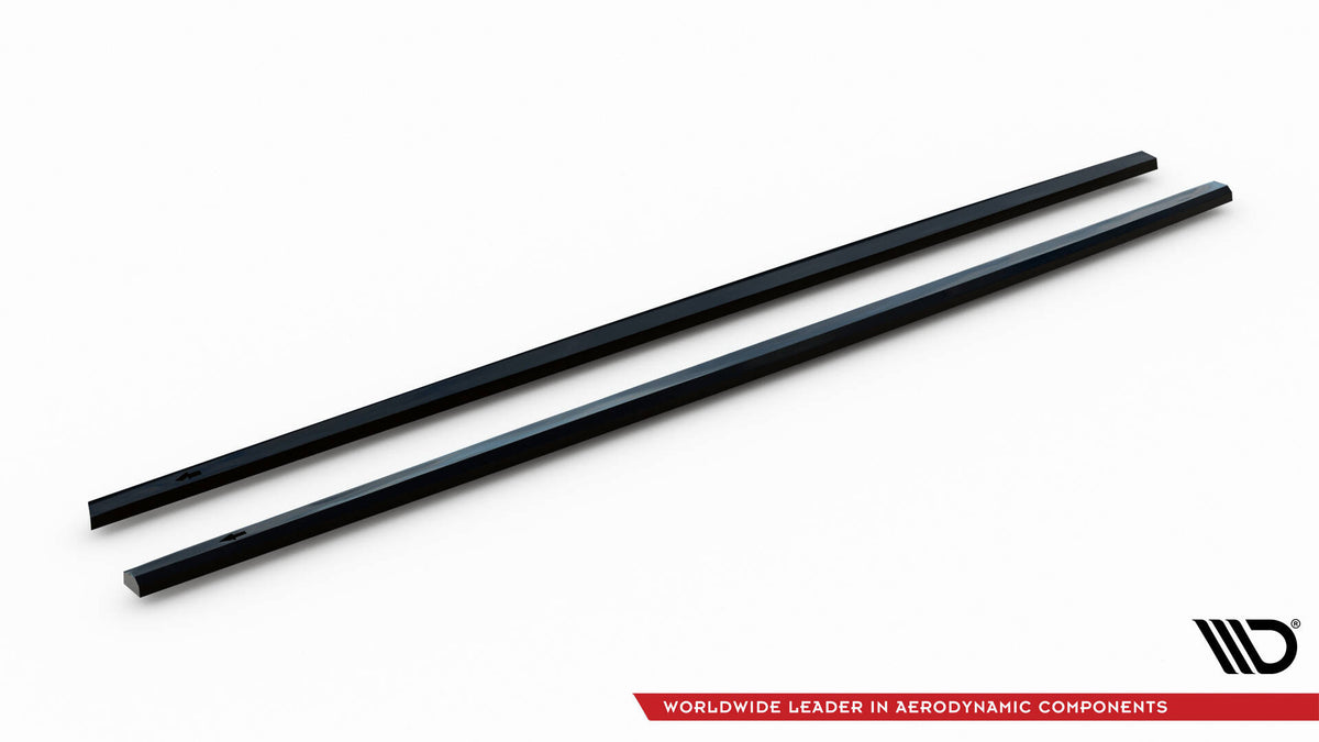Detaljbilde av sideskjørt diffuser til Jetta GLI Mk7 med UV-bestandig overflate