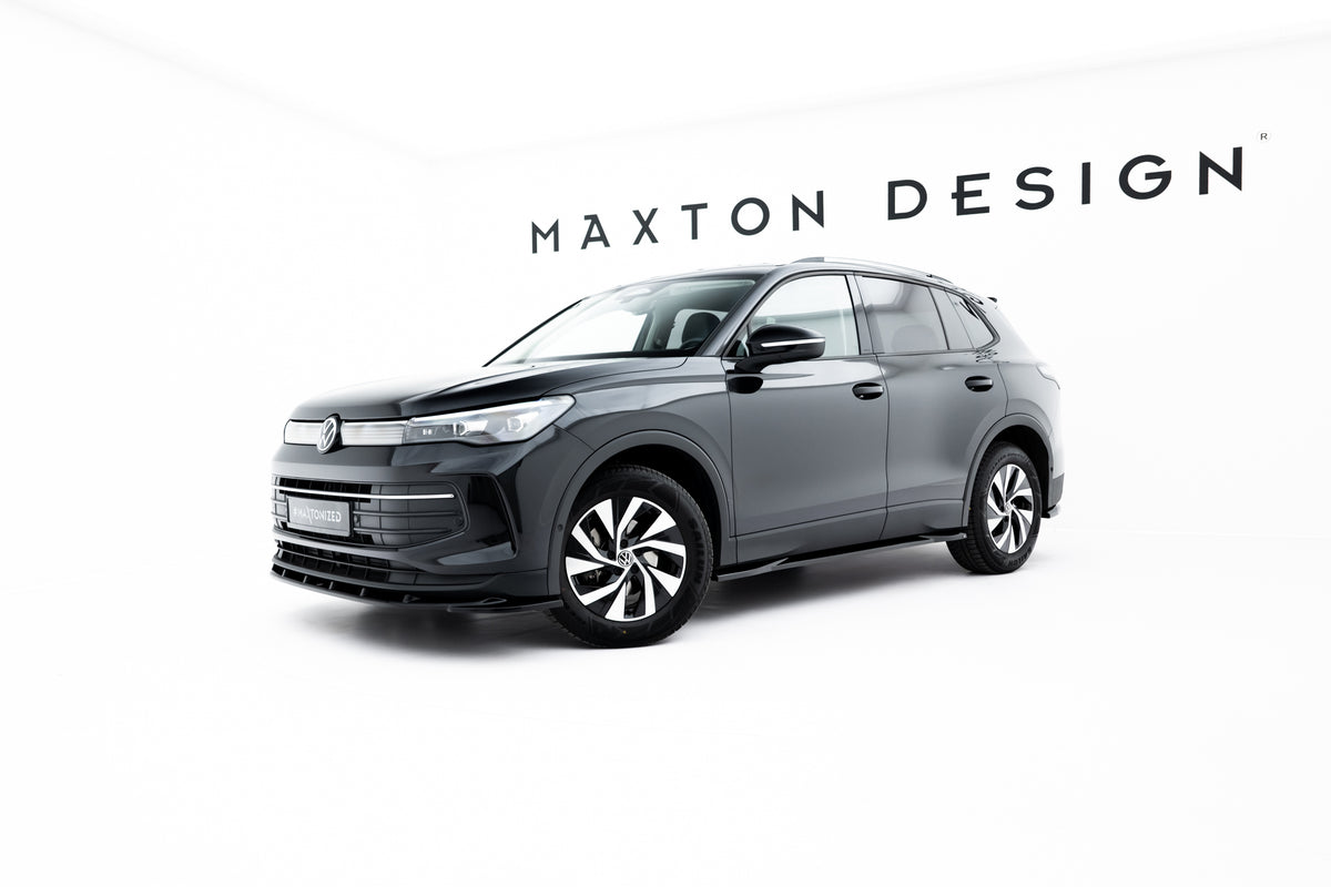 Maxton Design sideskjørt montert på Volkswagen Tiguan MK3 sett fra siden