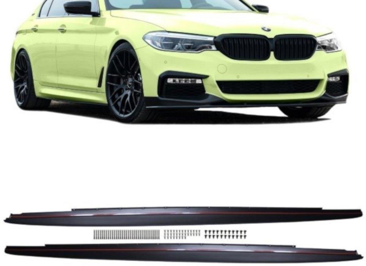 Sideskjørt Sport- Performance Bmw 5 G30 M-Package detaljbilde av profilen