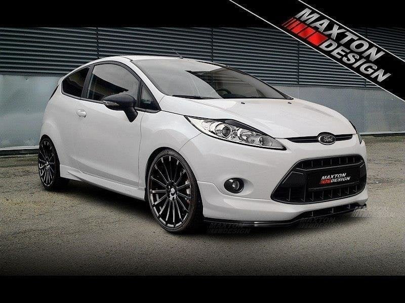 Sideskjørt (ST / Zetec S Look) Ford Fiesta Mk7 vist montert