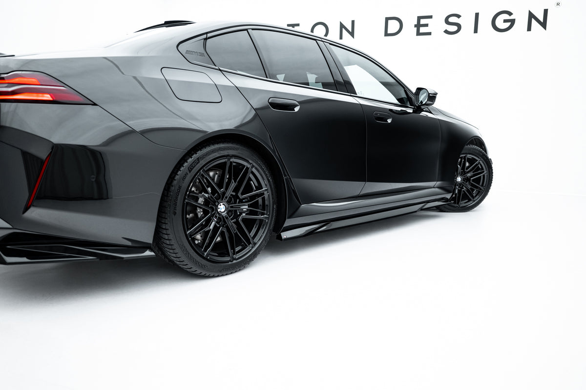 Sideskjørt BMW M5 G90 høyre side – aerodynamisk spoilerpakke, svart