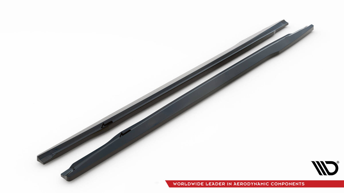 Sideskjørt diffusers til Bentley Continental GT Coupe Mk3 sett fra siden