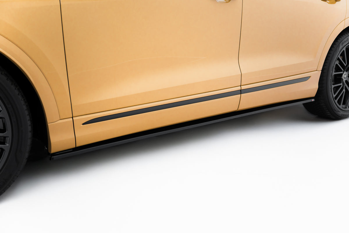 Sideskjørt diffusers montert på Audi Q8 Mk1 Facelift