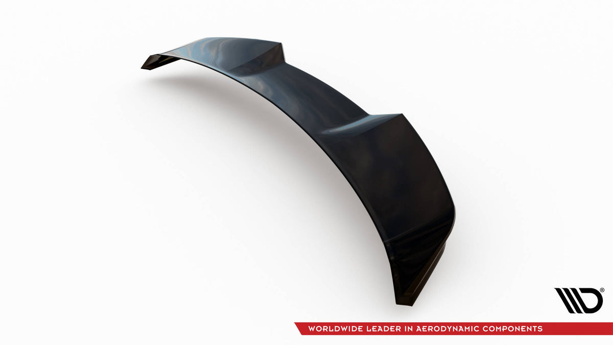 Spoiler cap til Audi S6 Avant C8 med tredimensjonal profil, sett ovenfra