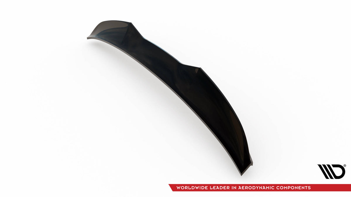 Hekkspoiler cap for Audi A5 Coupe F5 vist fra skrå vinkel