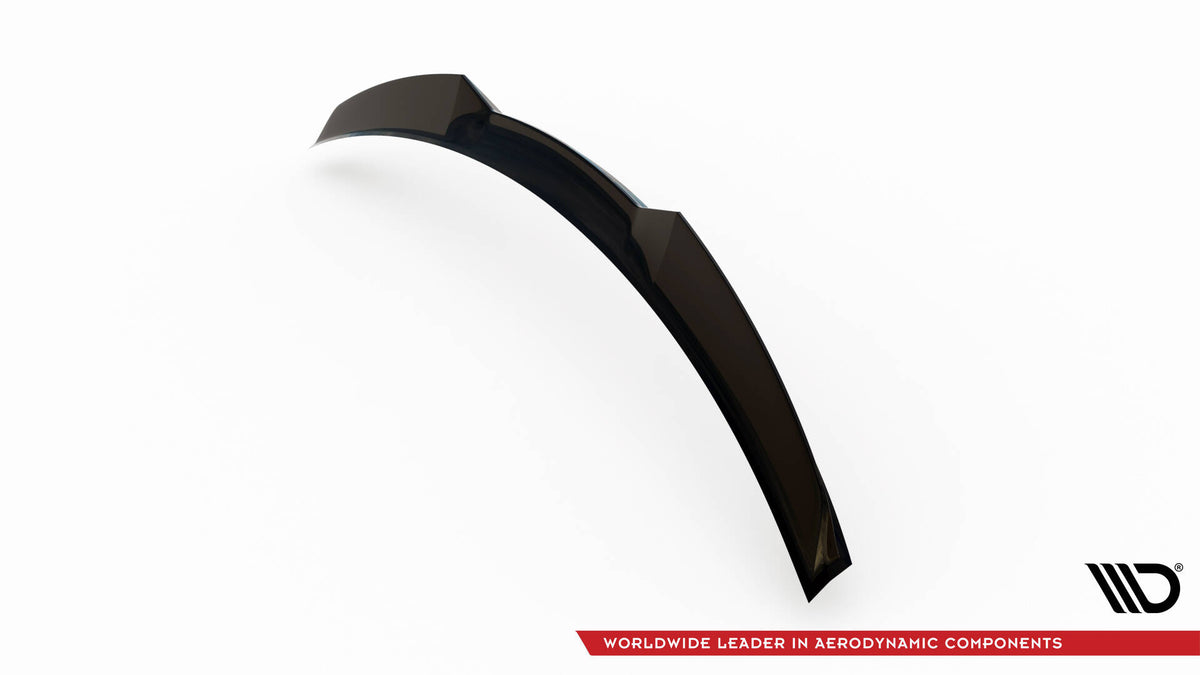 Spoiler Cap 3D for Mercedes GLE Coupe C292 sett ovenfra med sort teksturert overflate