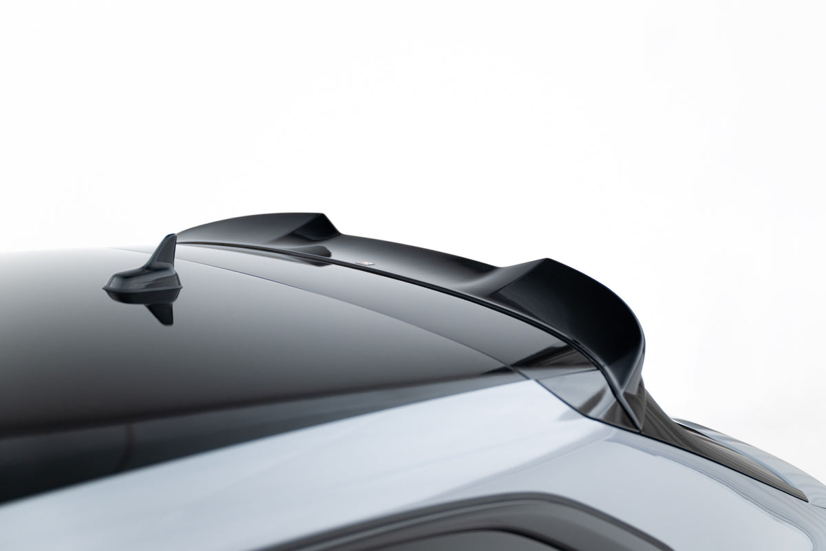 Nærbilde av 3D-formet spoiler cap i ABS-plast for VW Arteon R-Line