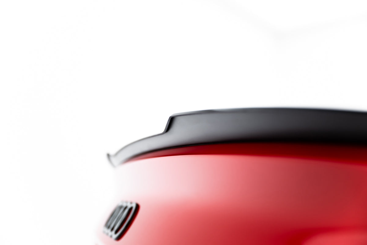 Maxton Design Spoiler Cap montert på Audi S3 Sedan 8Y Facelift