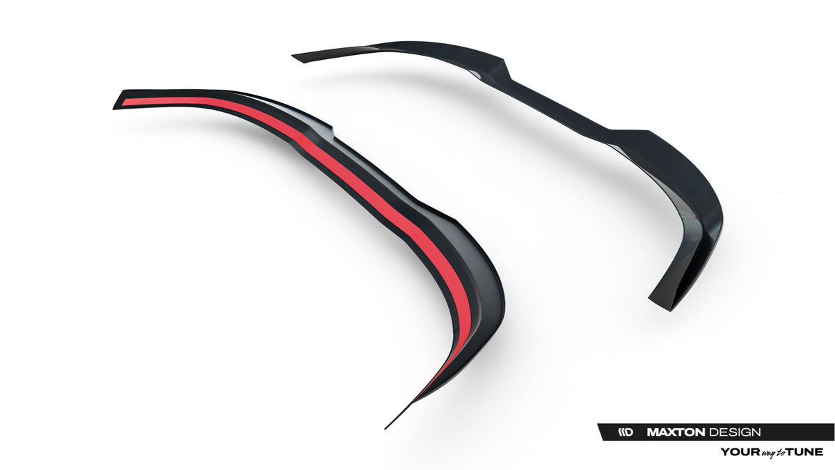 Maxton Design Spoiler Cap for Audi A6 S-Line Avant C9 i ABS