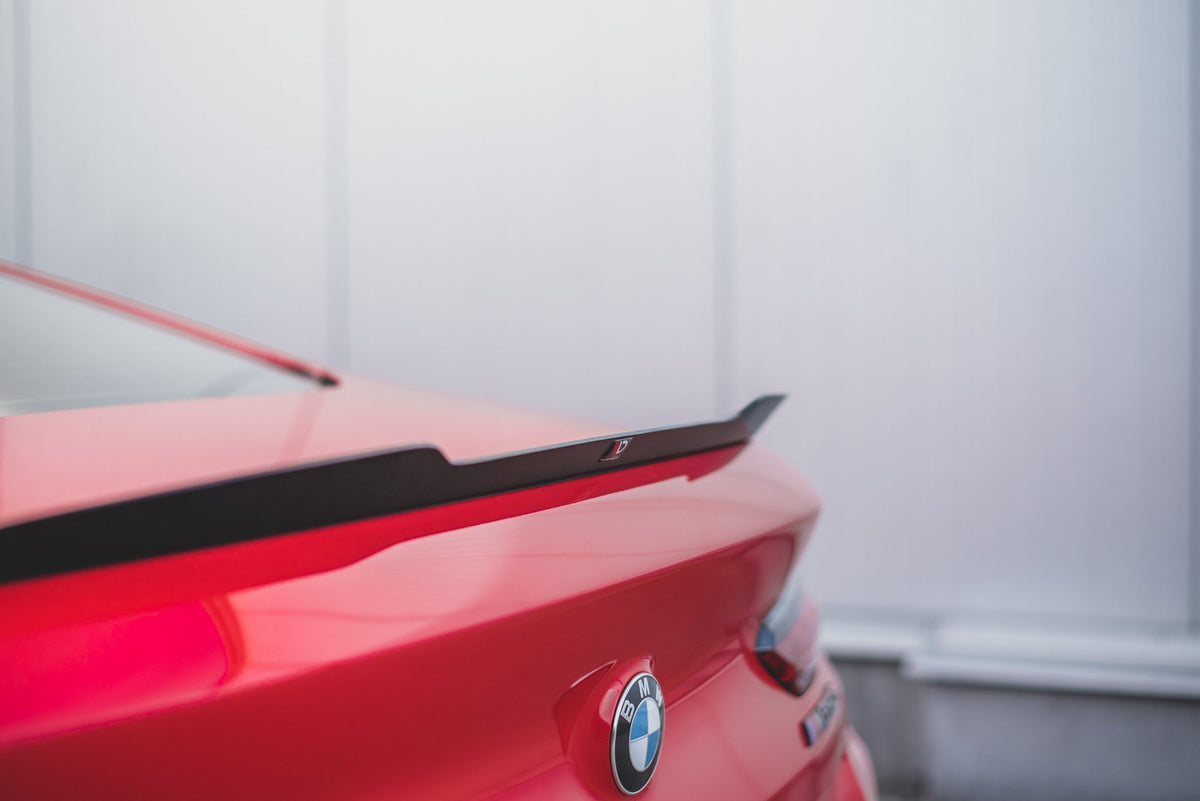 Frontspoiler BMW 8-Serie G15 Coupe Maxton Design skrå vinkel sort
