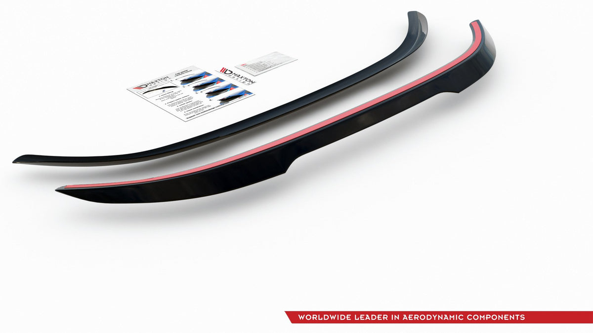 Maxton Design frontspoiler G15 M-Pakke montert på BMW 8-Serie ovenfra