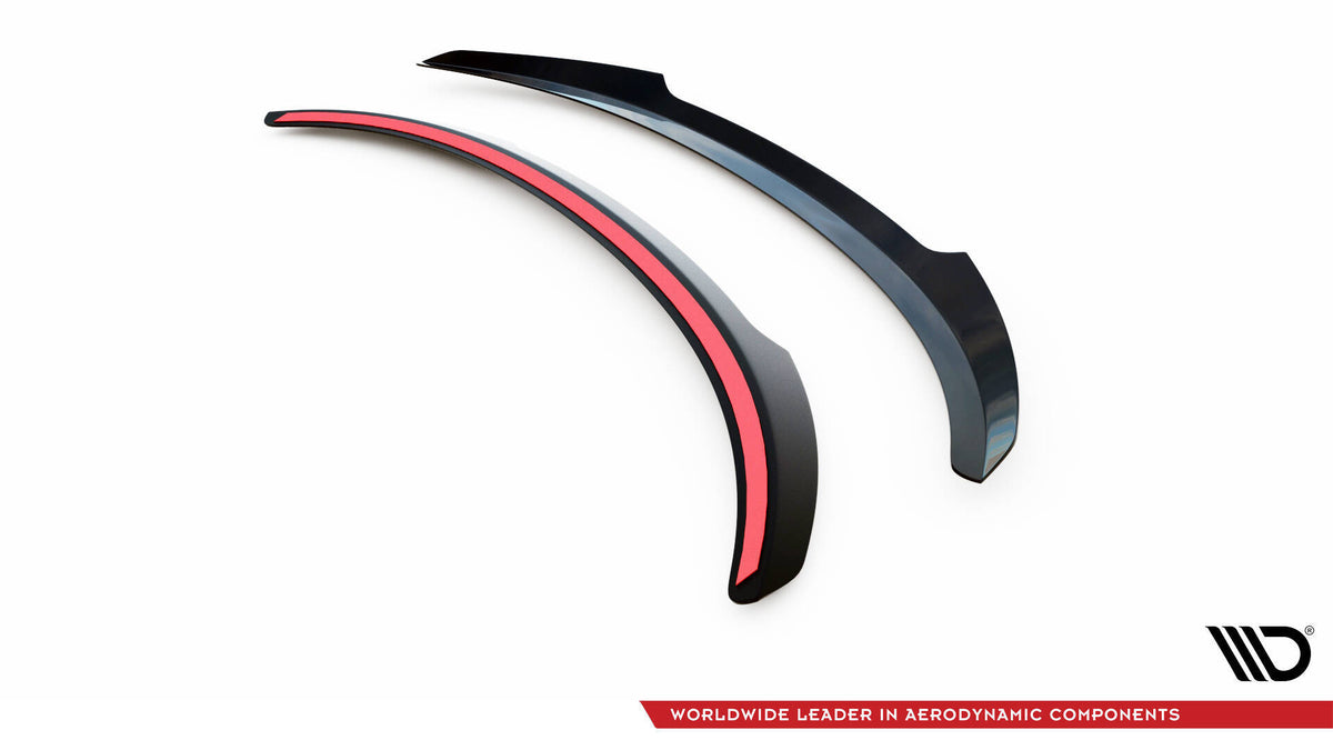 Bakprofil av BMW M6 Cabriolet F12 med montert spoiler cap fra Maxton Design